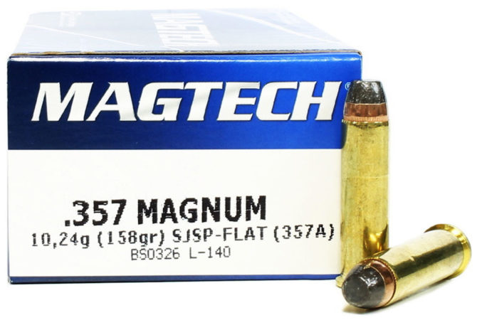 Magtech .357 Magnum 158 Grain SJSP Best .357 Magnum Ammo: Complete Buyer’s Guide [2023]
