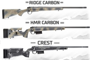First Look: Bergara Carbon Fiber Rifles, Crest, HMR, & Ridge