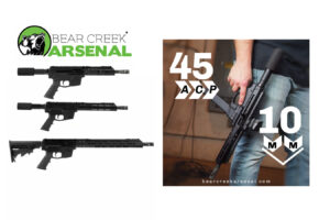 First Look Bear Creek Arsenal New .45 ACP and 10mm Pistol Caliber Carbines
