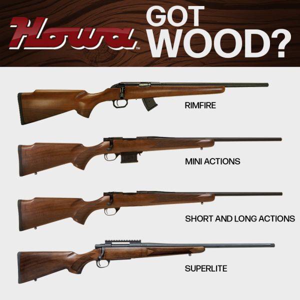 Howa Rifles: Now Dressed In Wood