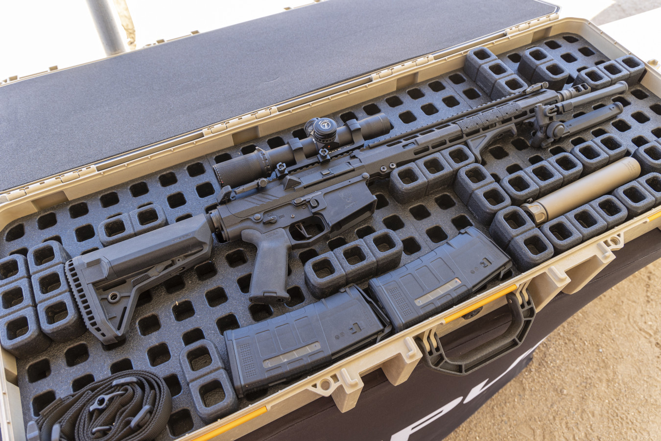 Magpul daka grid case organizer best gun case upgrade recoil