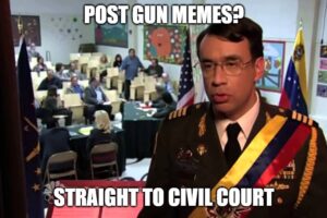 Firearm Industry Giants Sued For Gun Memes