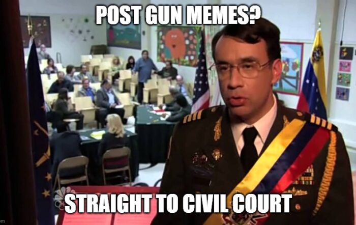 Firearm Industry Giants Sued For Gun Memes