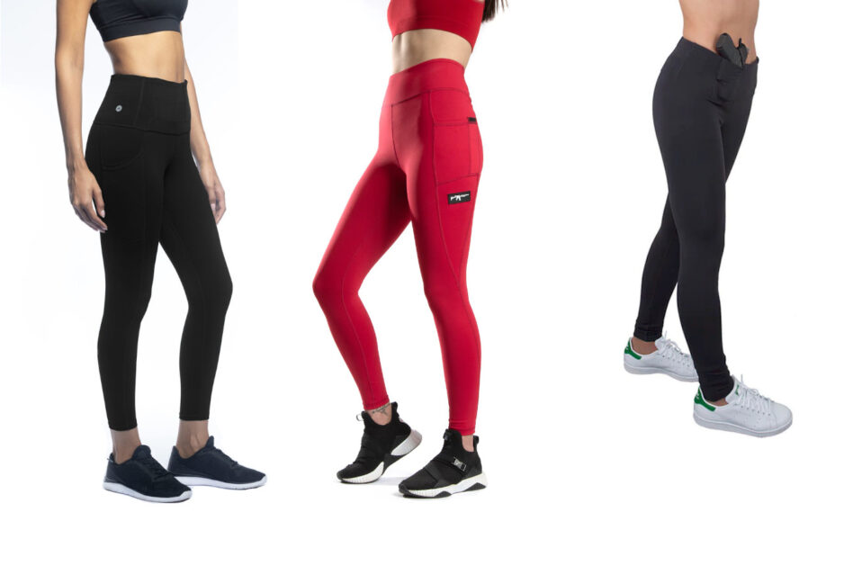 Concealed Carry Leggings - Matte 7/8