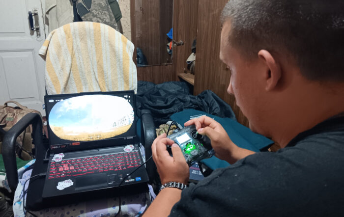 Drones In The Ukraine [Live From The Front]