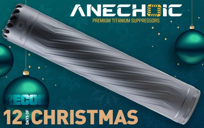 RECOIL’s 12 Days of Christmas Giveaways – Day 1 Anechoic Suppressors – ENDED