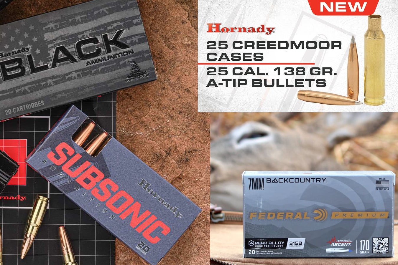 Three New Cartridges Gain Offical SAAMI Acceptace: 338 ARC, 7 Backcountry, 25 Creedmoor