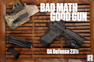 OA Defense 2311 — Bad Math, Good Gun