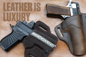 Leather is Luxury: Natural Carry Holster Care