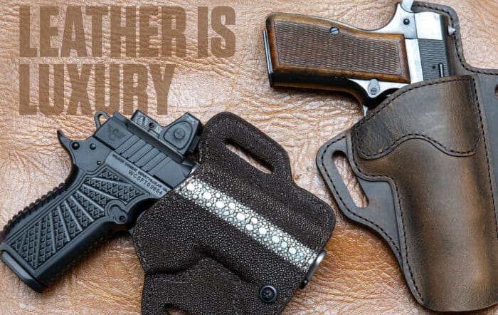 Leather is Luxury: Natural Carry Holster Care