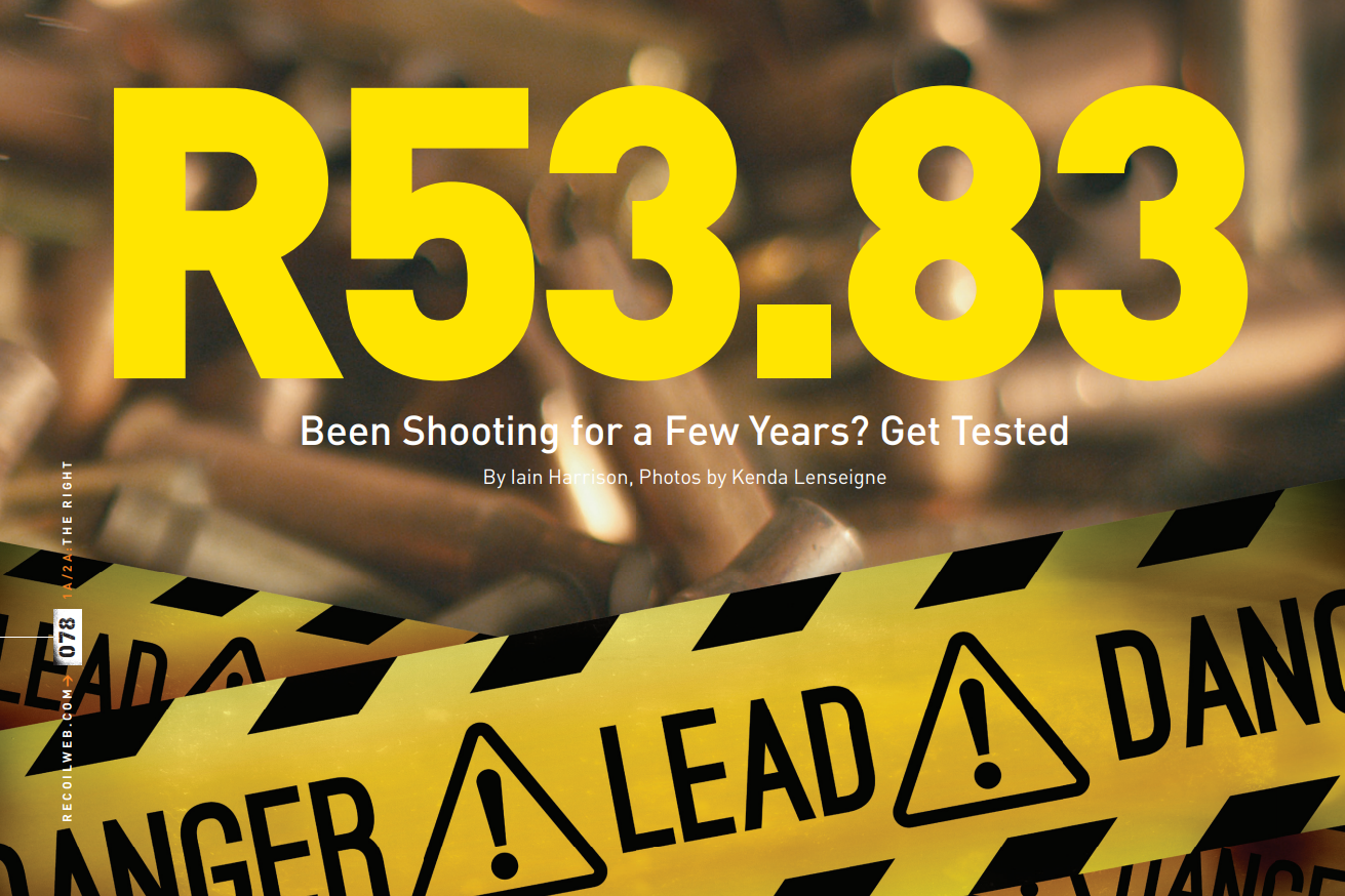 R53.83: Been Shooting for a Few Years? Get Tested For Heavy Metals