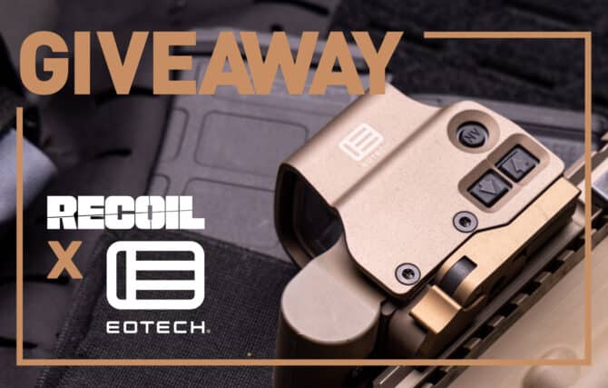 Enter to Win EOTECH’s New EXPS3-DCR TAN Holographic Weapon Sight