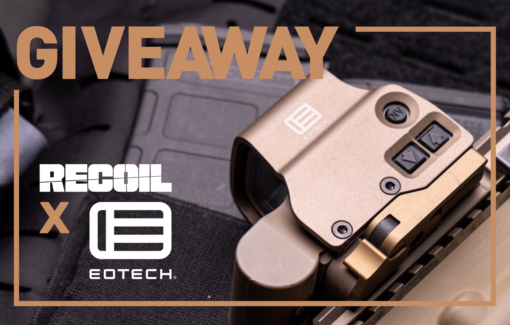 Enter to Win EOTECH’s New EXPS3-DCR TAN Holographic Weapon Sight