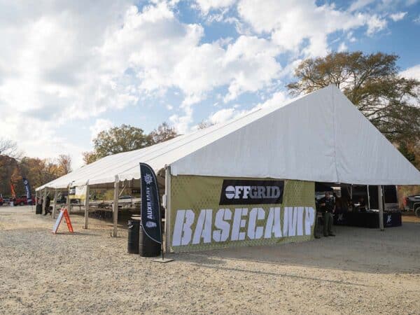 Basecamp provided a place where shooters could sharpen their shooting and survival skills.