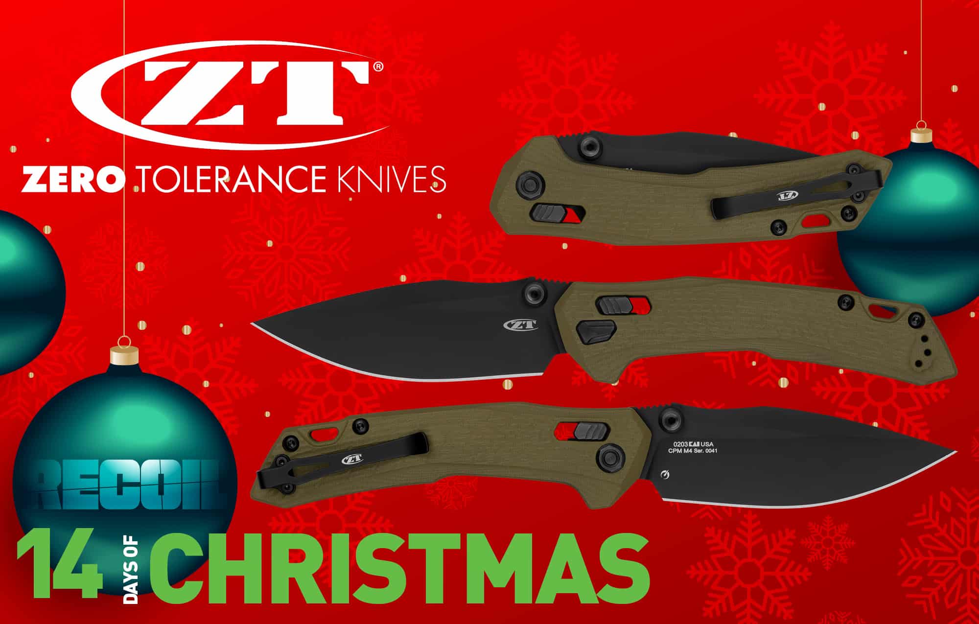 RECOIL’s 14 Days of Christmas Giveaways – Day 10 – Zero Tolerance | RECOIL