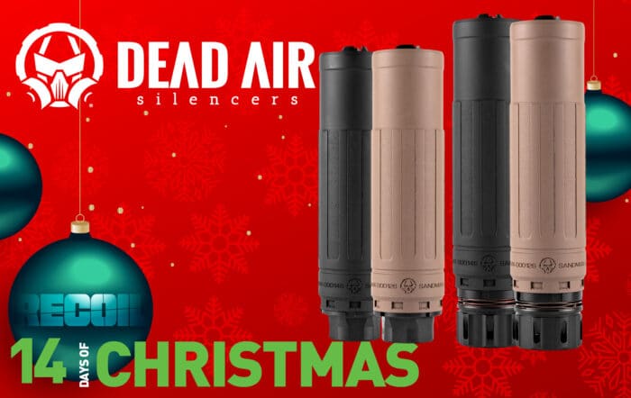 RECOIL’s 14 Days of Christmas Giveaways – Day 6 – Dead Air Silencers