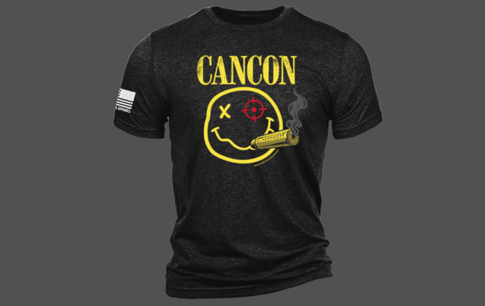 Nine Line Apparel + CANCON Smiley T-Shirt On Sale NOW! [LIMITED TIME DESIGN]