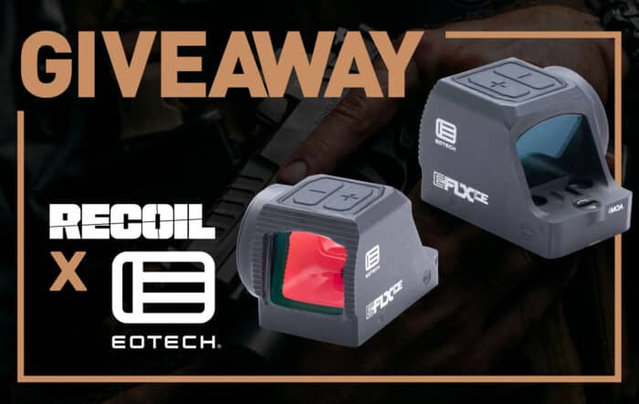 Enter to Win an EOTECH EFLX-CE Closed Emitter Pistol Optic from EOTECH & RECOIL