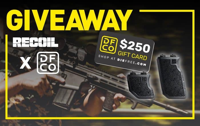 Win a Tiger Claw XL + $250 Gift Card from DIE Free & RECOIL [GIVEAWAY]