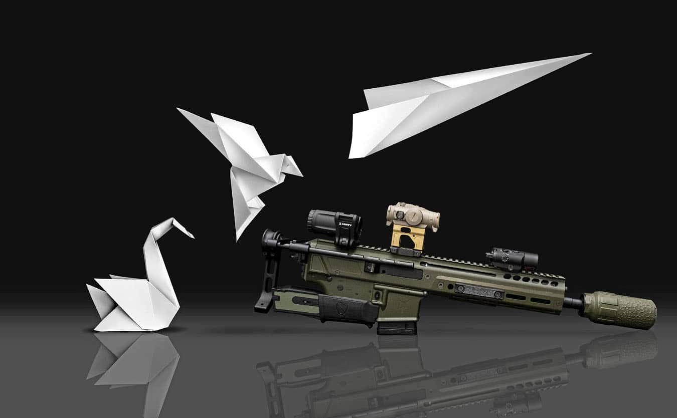DIY Rifle Origami: Big Power that Fits in Small Packages